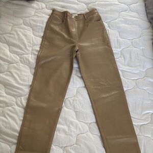 Aritzia Melina Vegan Leather Pants